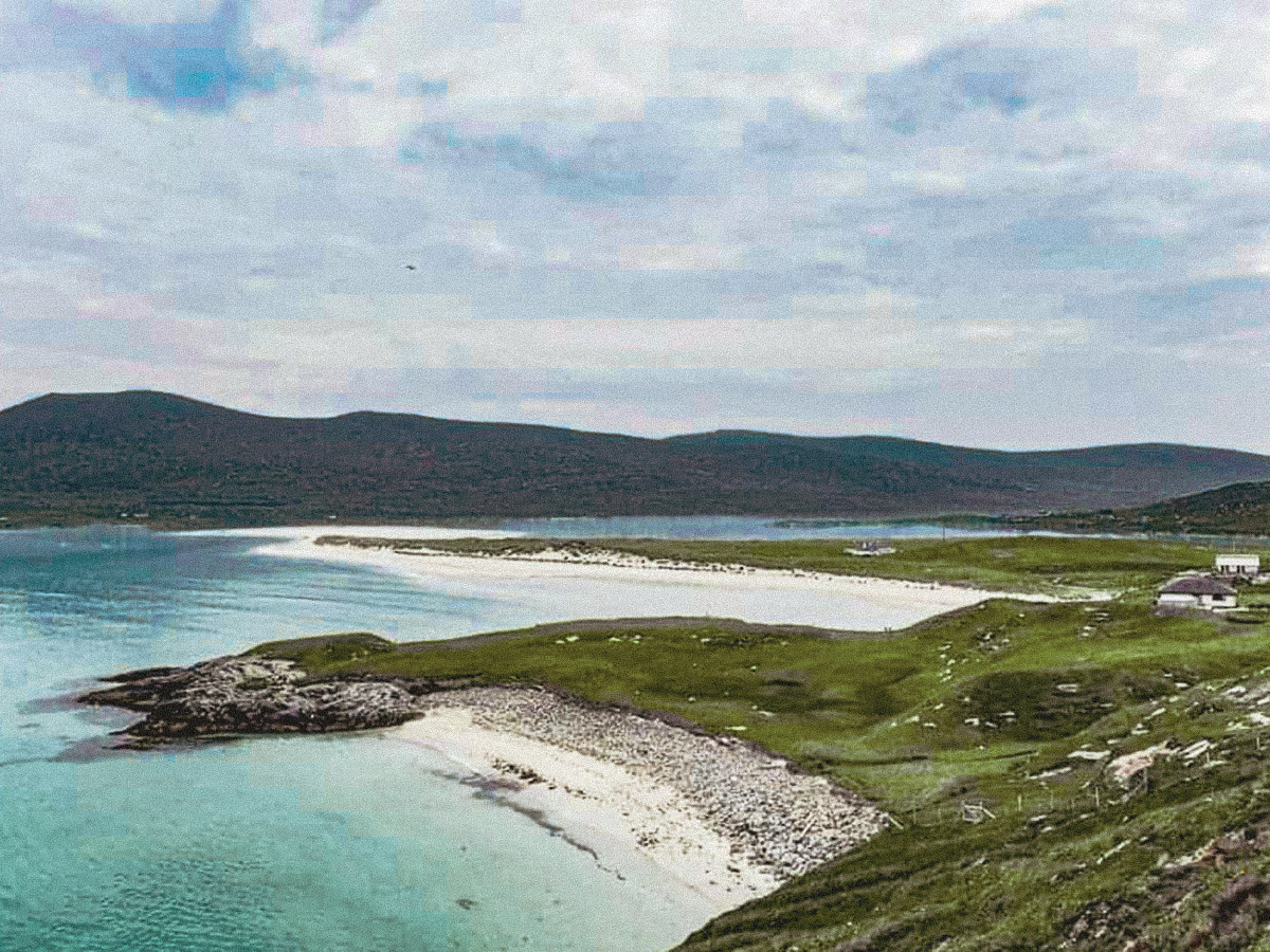 Seilibost beach on the Isle of Harris