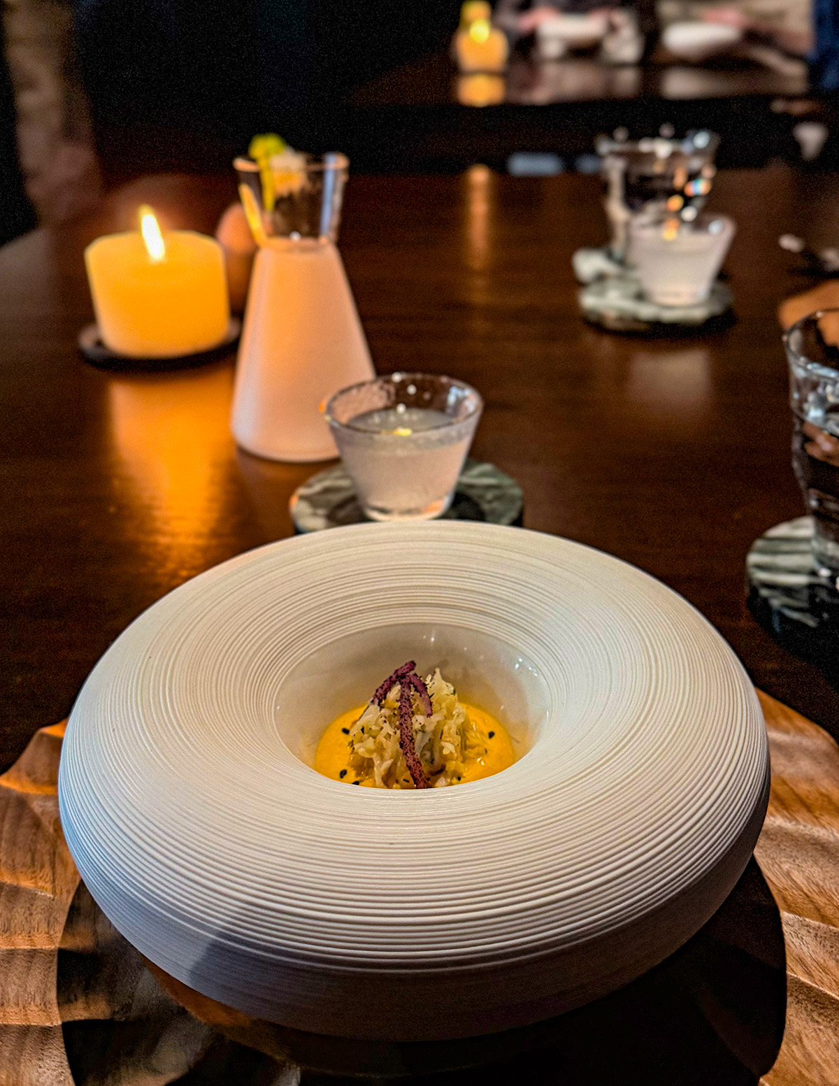 Killiecrankie House tasting menu