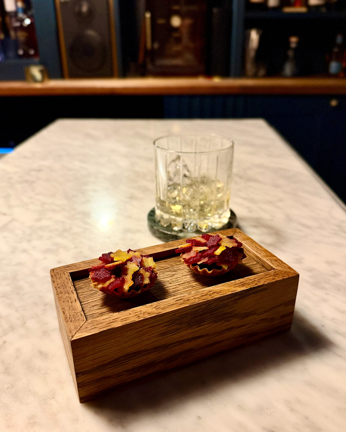 Killiecrankie House tasting menu snack