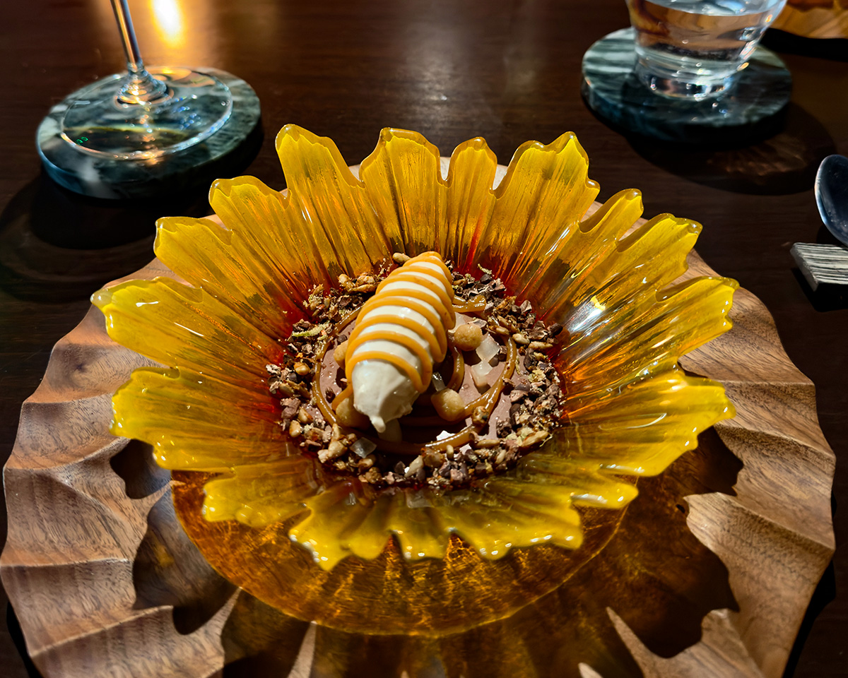 Killiecrankie House tasting menu desserts