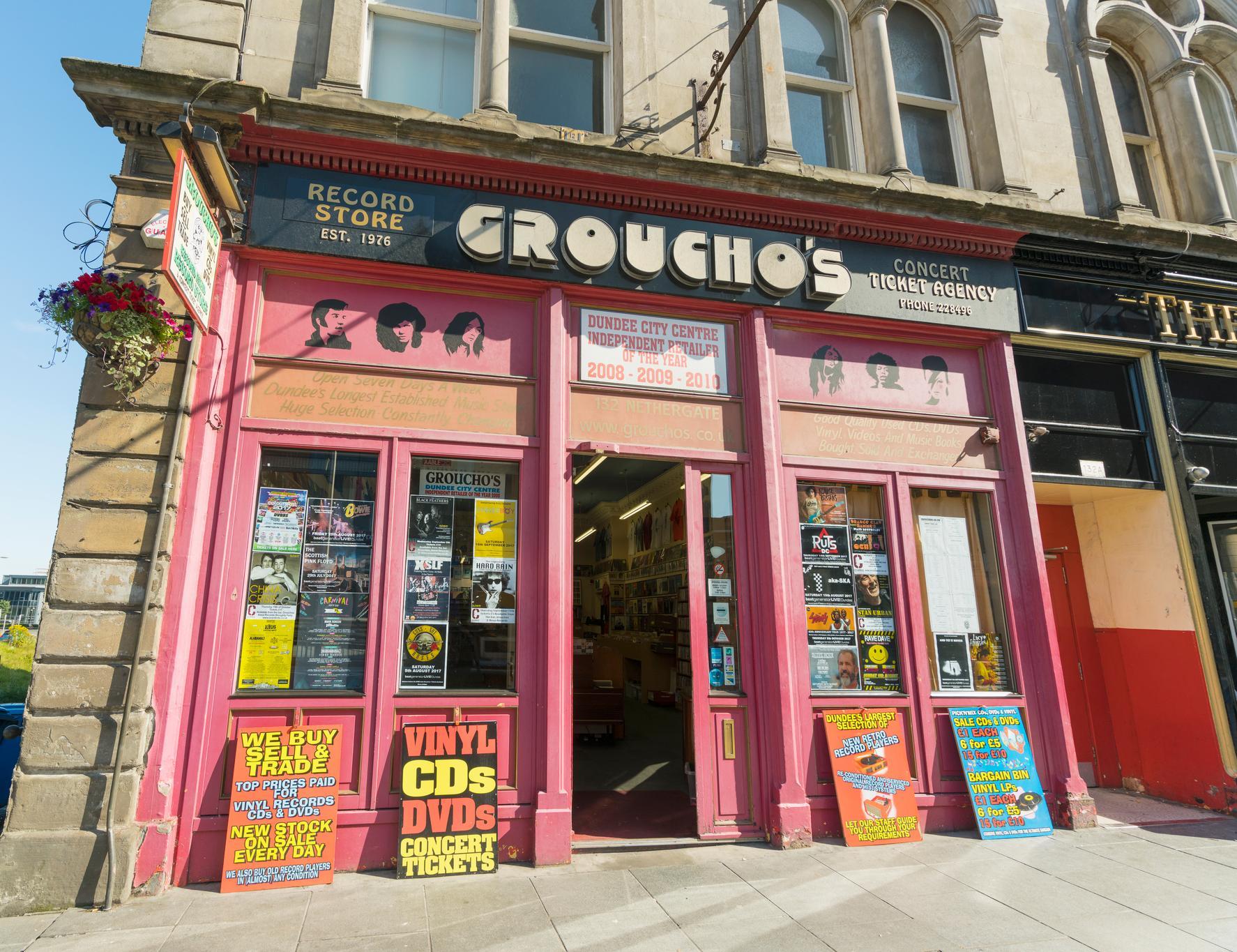The best independent record shops in Scotland – mapped