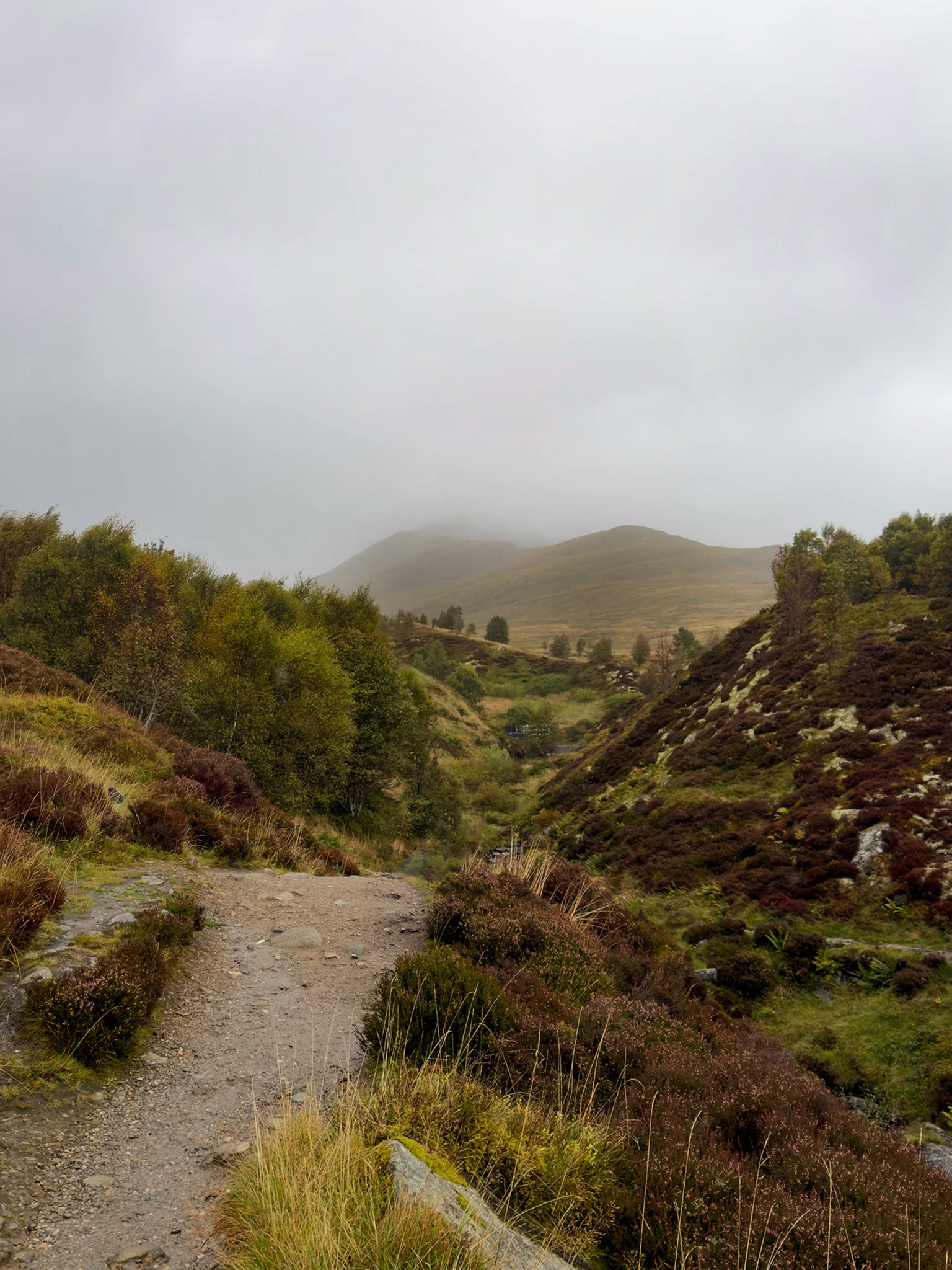 Path restoration works overlooking Ben Lawers